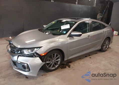 2019 Honda Civic Ex z USA, uszkodzony, nr VIN 19XFC1F36KE210878